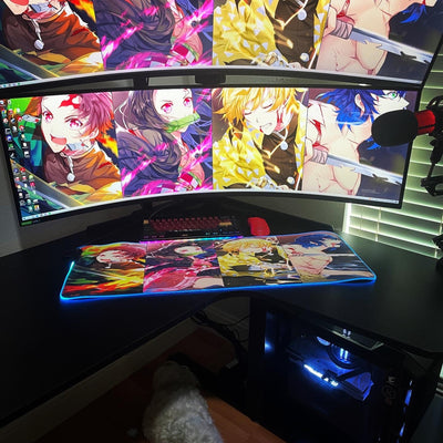 anime gaming mouse pad