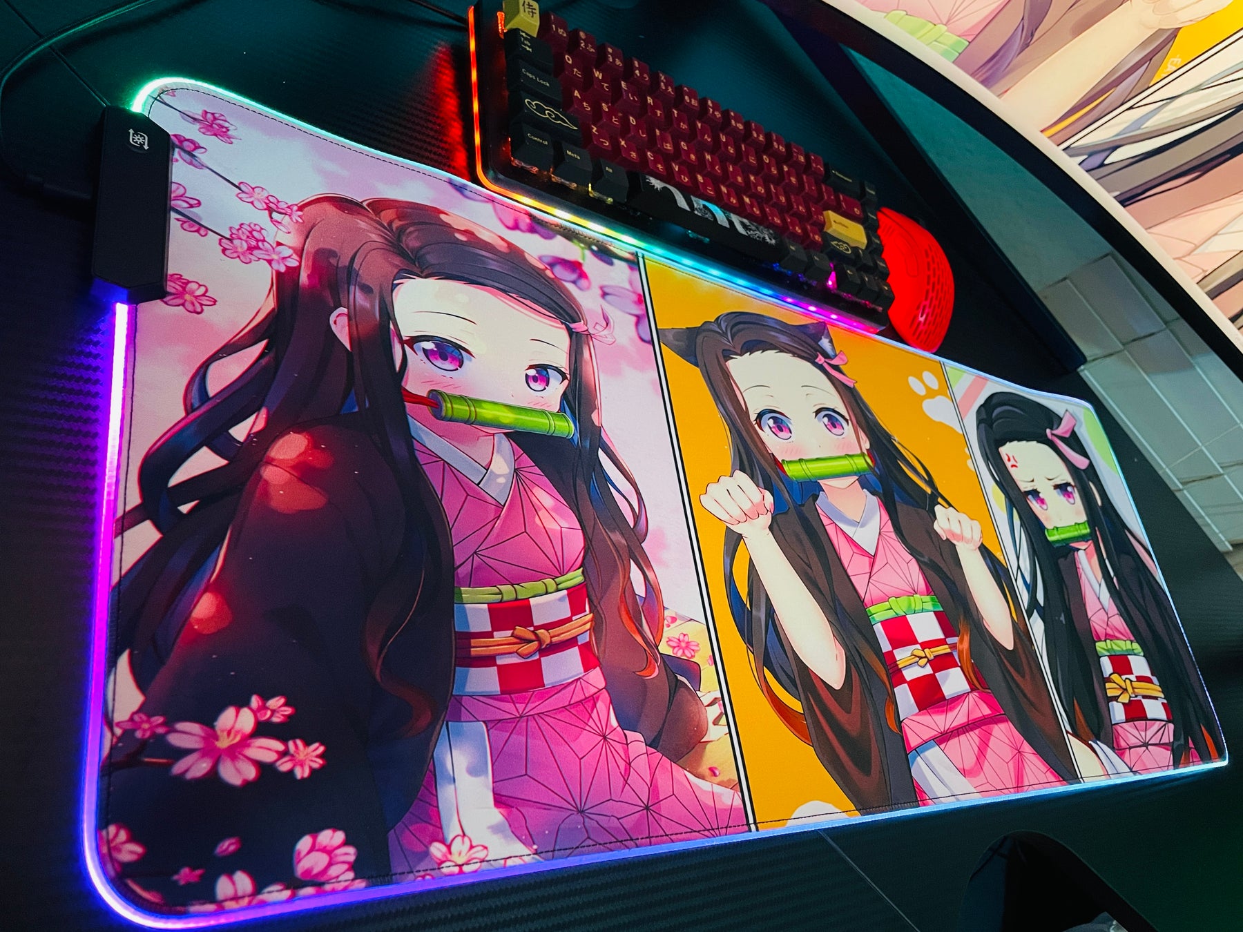 Kamado nezuko de demon slayer kimetsu no yaiba | Foto Premium Kamado nezuko de demon slayer kimetsu no yaiba | Foto Premium